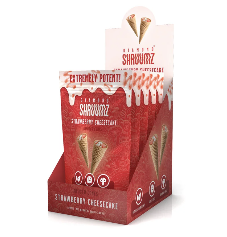 Diamond Shruumz Infused Cones